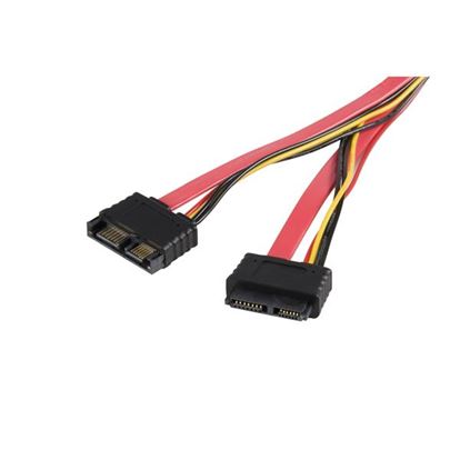 StarTech.com 20" Slimline SATA cable Red 1