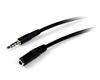 StarTech.com 1m 3.5mm/3.5mm audio cable 39.4" (1 m) Black 1