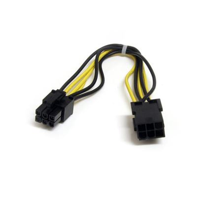 StarTech.com PCIEPOWEXT internal power cable 5.91" (0.15 m) 1