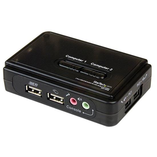 StarTech.com SV211KUSB KVM switch Black 1