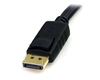 StarTech.com DP4N1USB6 KVM cable Black 72" (1.83 m) 5