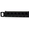 StarTech.com PANELHU24 patch panel 0.5U 2