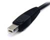 StarTech.com DP4N1USB6 KVM cable Black 72" (1.83 m) 6