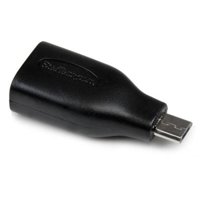 StarTech.com UUSBOTGADAP cable gender changer USB Micro-B USB A Black 1