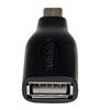 StarTech.com UUSBOTGADAP cable gender changer USB Micro-B USB A Black 3