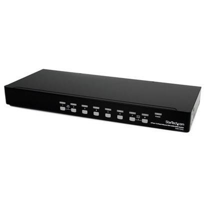 StarTech.com SV831DVIU KVM switch Rack mounting Black 1