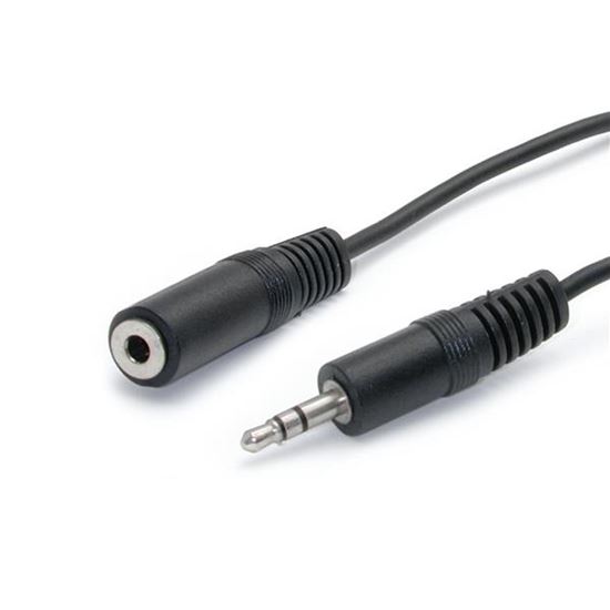StarTech.com 6ft 3.5mm audio cable 70.9" (1.8 m) Black 1