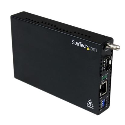 StarTech.com ET91000SFP2 network media converter 1250 Mbit/s Black 1