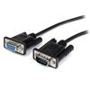 StarTech.com MXT1001MBK serial cable Black 39.4" (1 m) DB-9 1