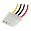 StarTech.com LP4POWEXT12 internal power cable 12" (0.304 m) 3