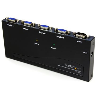 StarTech.com ST124PRO video splitter VGA 4x VGA 1