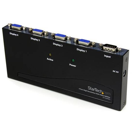StarTech.com ST124PRO video splitter VGA 4x VGA 1