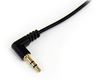 StarTech.com MU1MMSRA audio cable 11.8" (0.3 m) 3.5mm Black 2