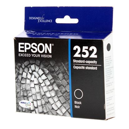 OEM Epson 252 (T252120) Inkjet, Black 350 Yield 1