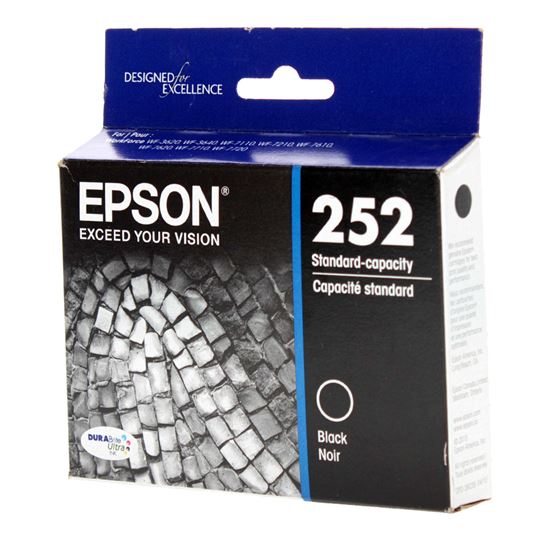 OEM Epson 252 (T252120) Inkjet, Black 350 Yield 1