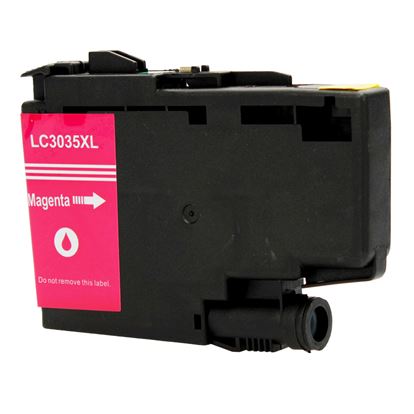 Compatible Brother LC3035 XXL (LC3035M) InkJet Cartridge, Magenta 5K Ultra High Yield 1