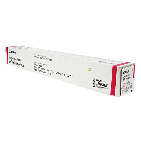 OEM Canon T01M (8068B001) Toner Cartridge, Magenta 39.5K Yield 1