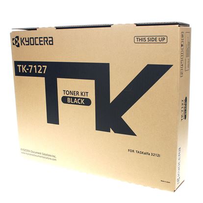 OEM Kyocera Mita TK-7127 (1T02V70USJ) Toner Cartridge, Black 20K Yield 1