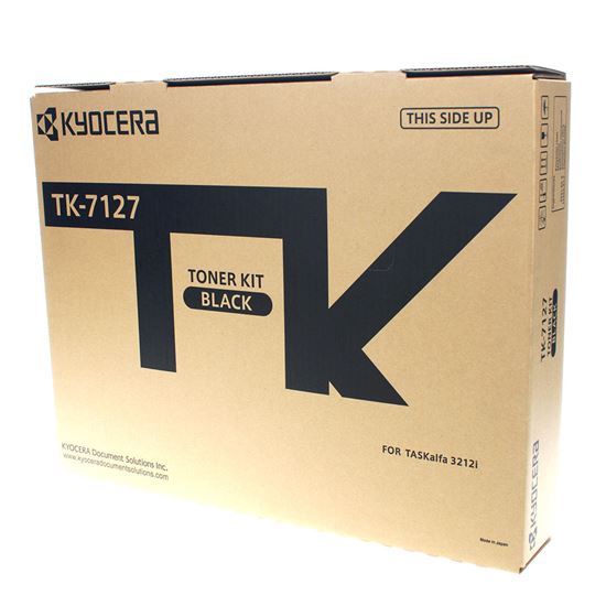 OEM Kyocera Mita TK-7127 (1T02V70USJ) Toner Cartridge, Black 20K Yield 1