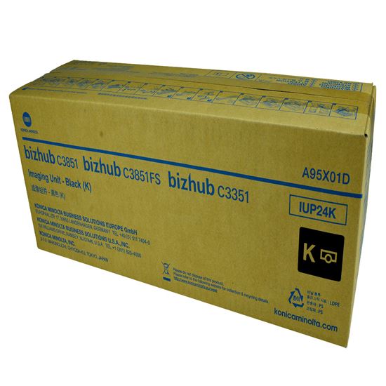 OEM Konica Minolta IUP24K (A95X01D) Imaging Unit, Black 60K Yield 1