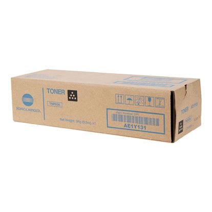 OEM Konica Minolta TNP93K (AE1Y131) Toner Cartridge, Black 6K Yield 1