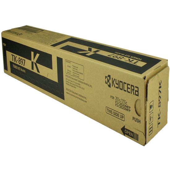 OEM Copystar TK-897K (1T02K00US0) Toner Cartridge, Black 12K Yield 1