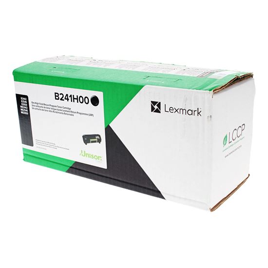 OEM Lexmark  (B241H00) Toner Cartridge, Black 6K High Yield, Return Program 1