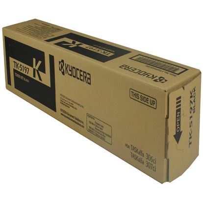 OEM Kyocera Mita TK-5197K (1T02R40US0) Toner Cartridge, Black 15K Yield 1