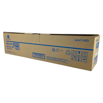 OEM Konica Minolta DR316K (AAV70RD) Drum Unit, Black 170K - 225K Yield 1