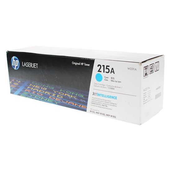 OEM HP 215A (W2311A) Toner Cartridge, Cyan 850 Yield 1
