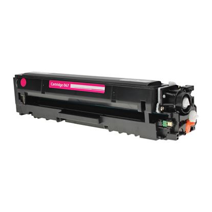 Compatible Canon 067 (5100C001) Toner Cartridge, Magenta 1.25K Yield, (New Chip) 1