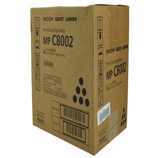 OEM Ricoh  (842083) Toner Cartridge, Black 48.5K Yield 1