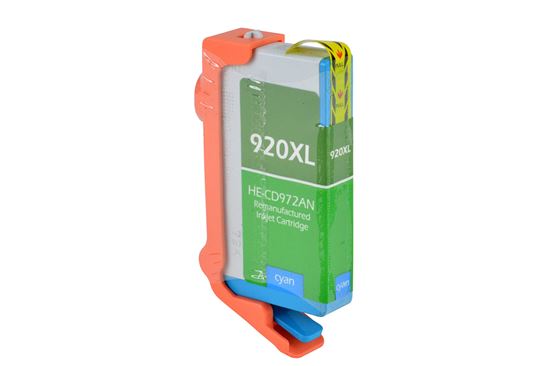 Remanufactured HP 920XL (CD972AN) InkJet Cartridge, Cyan 700 High Yield, With SCC Chip 1