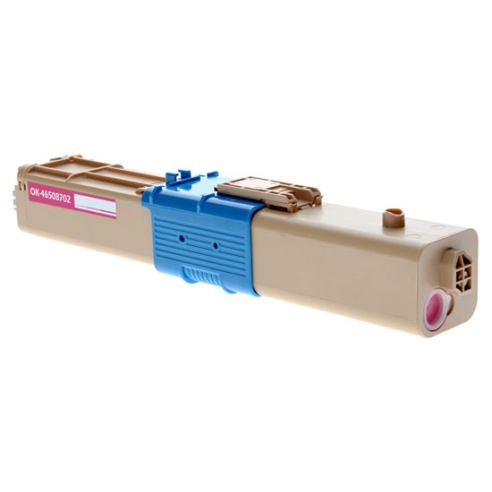 Compatible Okidata C332 C363DN (46508702) Toner Cartridge, Magenta 3K High Yield 1