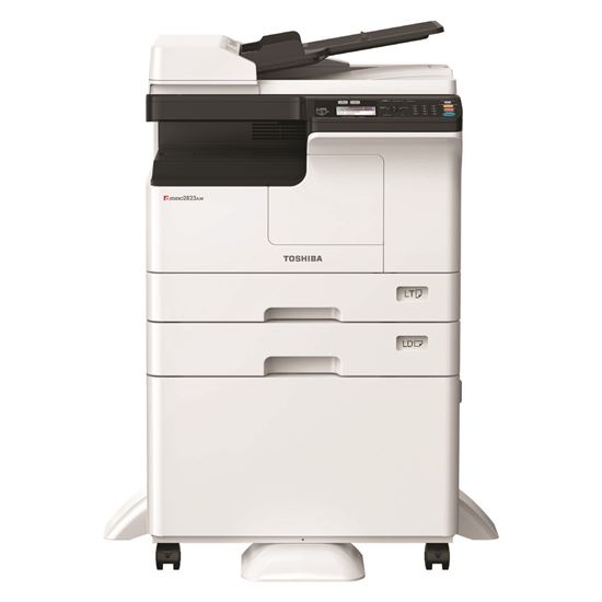 OEM Toshiba e-STUDIO 2823AM (ESTUDIO 2823AM) MFP, 28 ppm Monochrome, Print, Copy, Scan, Starter Cartridge, With Developer 1