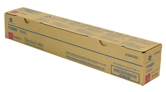 OEM Konica Minolta TN512M (A33K332) Toner Cartridge, Magenta 26K Yield 1
