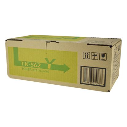 OEM Kyocera Mita TK-562Y (1T02HNAUS0) Toner Cartridge, Yellow 10K Yield 1