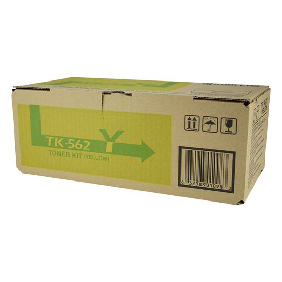 OEM Kyocera Mita TK-562Y (1T02HNAUS0) Toner Cartridge, Yellow 10K Yield 1