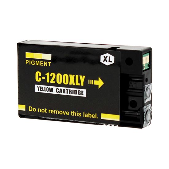Compatible Canon 1200XL (PGI-1200XLYW) InkJet Cartridge, Yellow 900 High Yield 1