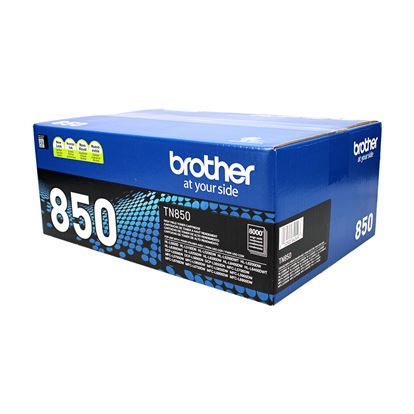 OEM Brother  (TN850) Toner Cartridge, Black 8K High Yield 1