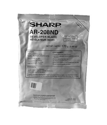 OEM Sharp AR-208ND Developer, Black 25K Yield 1