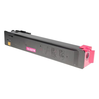 Compatible Kyocera Mita TK-5207M (1T02R5BUS0) Toner Cartridge, Magenta 12K Yield, TAA Compliant, Made in USA 1
