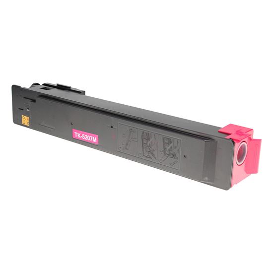 Compatible Kyocera Mita TK-5207M (1T02R5BUS0) Toner Cartridge, Magenta 12K Yield, TAA Compliant, Made in USA 1