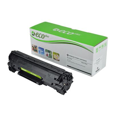 EcoPlus HP 83X (CF283X) Toner Cartridge, Black 2.2K High Yield 1
