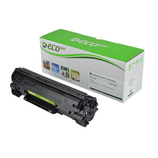 EcoPlus HP 83X (CF283X) Toner Cartridge, Black 2.2K High Yield 1