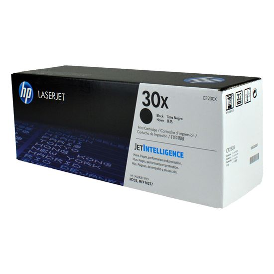 OEM HP 30X (CF230X) Toner Cartridge, Black 3.5K High Yield 1