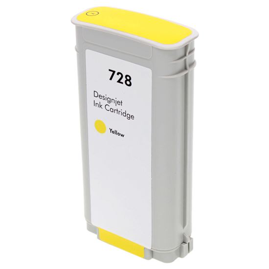 Remanufactured HP 728 (F9K15A) Wide Format, Yellow 130ml 1