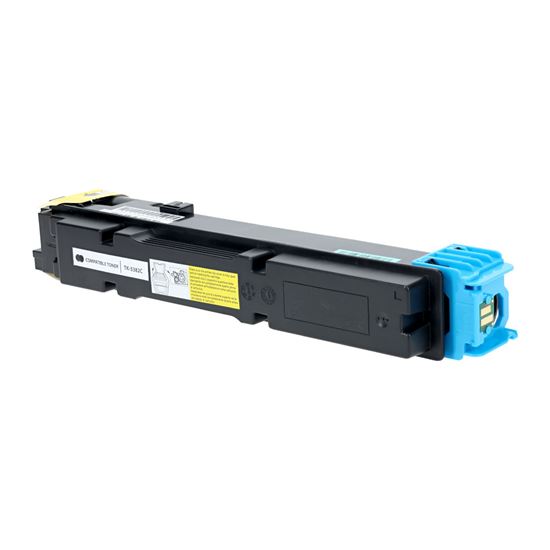 Compatible Kyocera Mita TK-5382C (1T02Z0CUS0) Toner Cartridge, Cyan 10K Yield 1