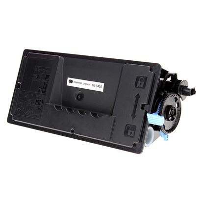 Toner Cartridge Kyocera Mita TK-3402 (1T0C0Y0US0) Compatible, Black 12.5K Yield, (With Chip) 1