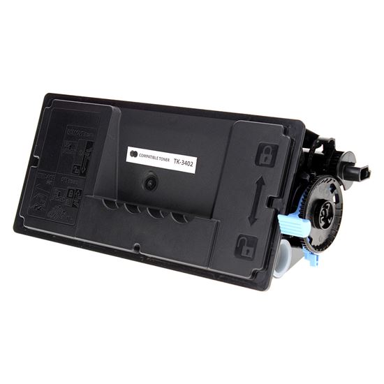 Toner Cartridge Kyocera Mita TK-3402 (1T0C0Y0US0) Compatible, Black 12.5K Yield, (With Chip) 1